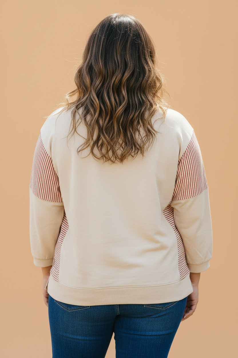The Wren Bow Patchwork Top
