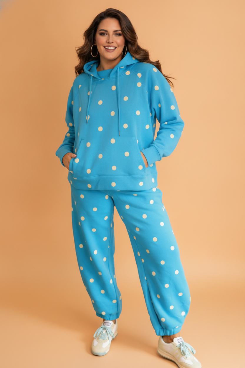 The Poppy Polka Dot Lounge Set