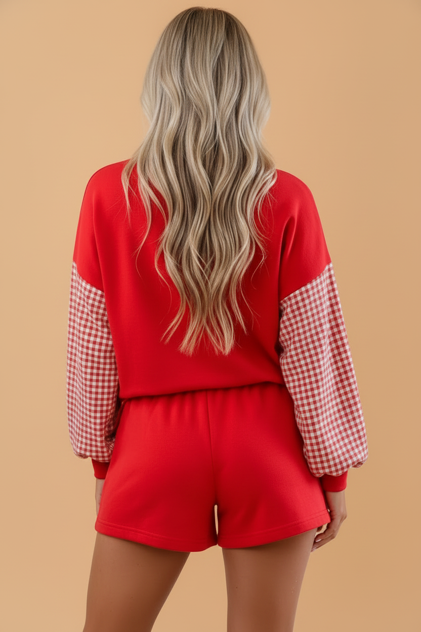 The Ruby Kate Gingham Lounge Set