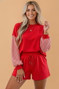 The Ruby Kate Gingham Lounge Set