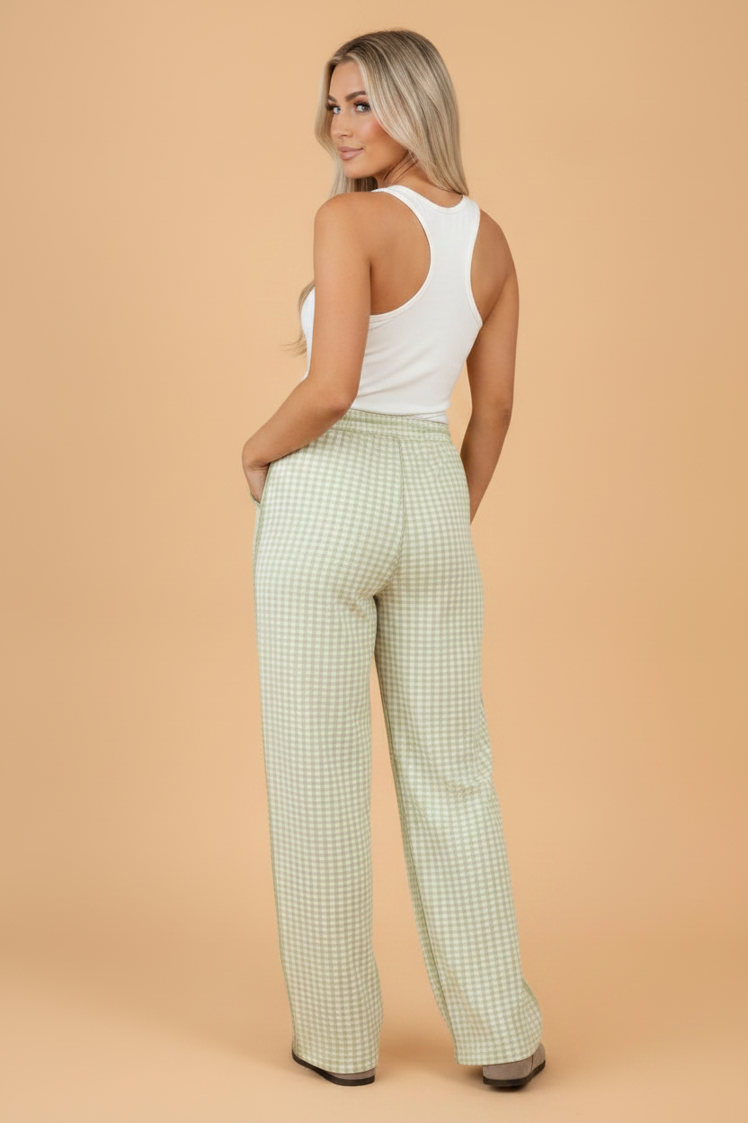 The Dahlia Gingham Pants