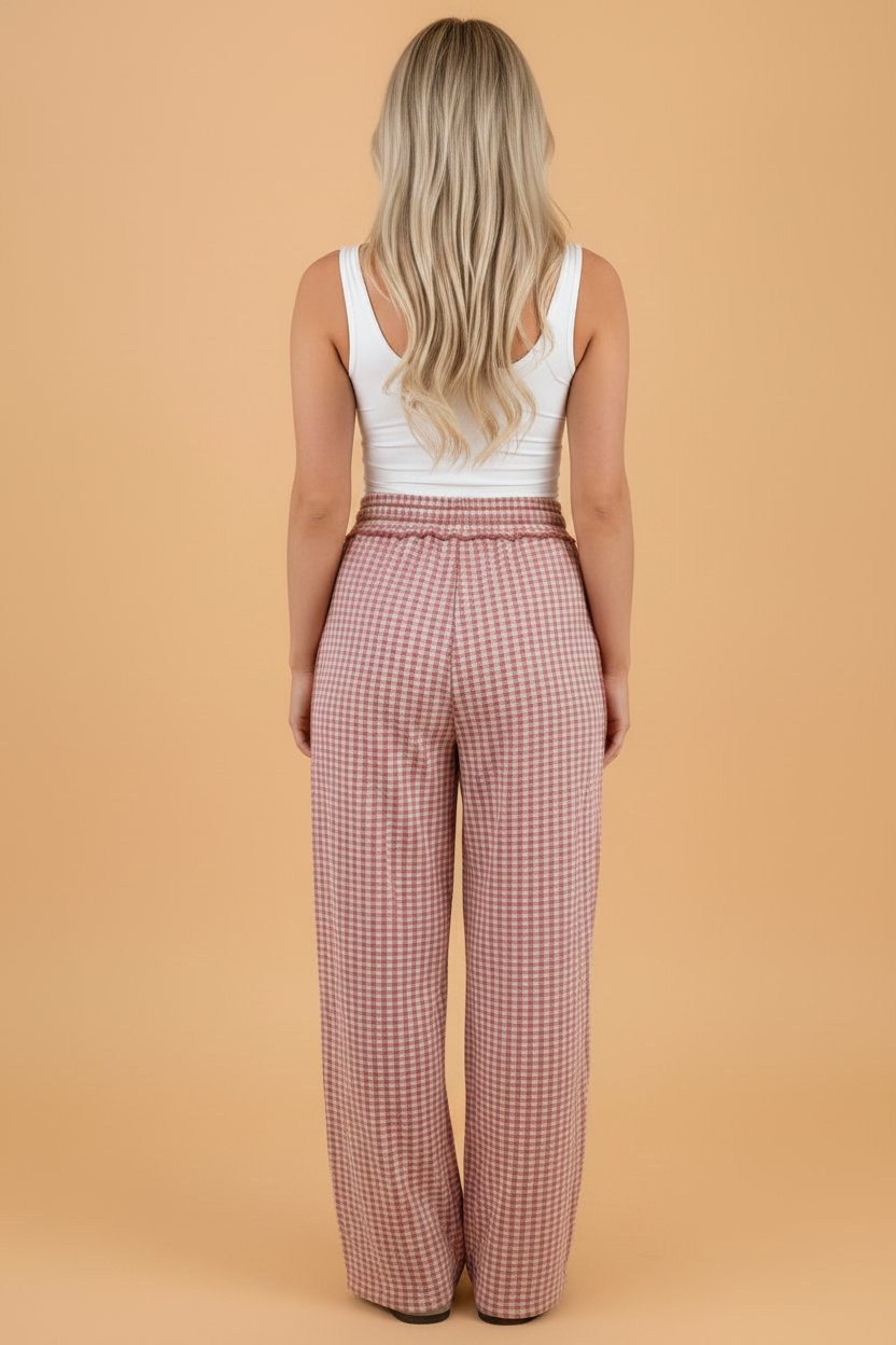 The Dahlia Gingham Pants