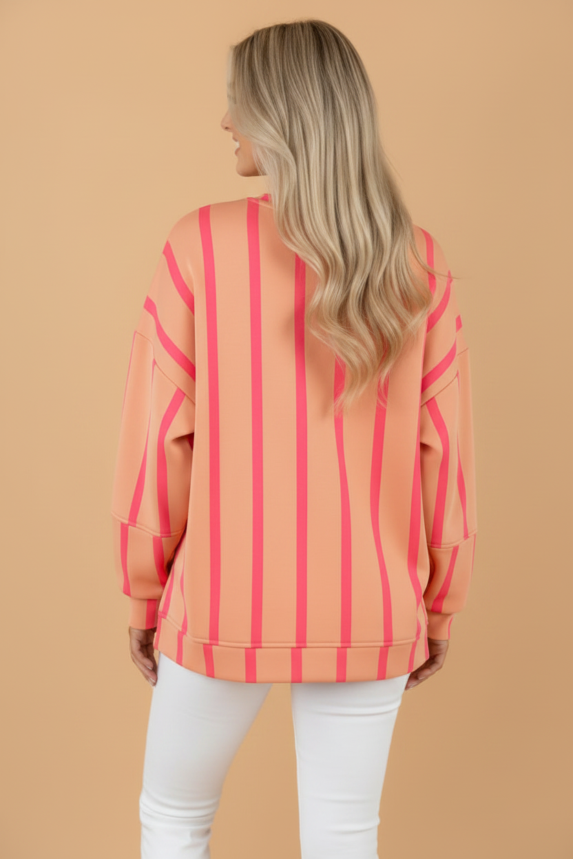 The Andi Stripe Sweatshirt