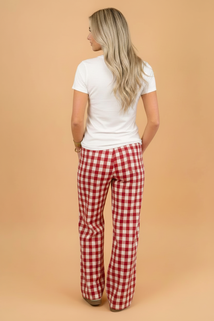 The Charlee Gingham Pants