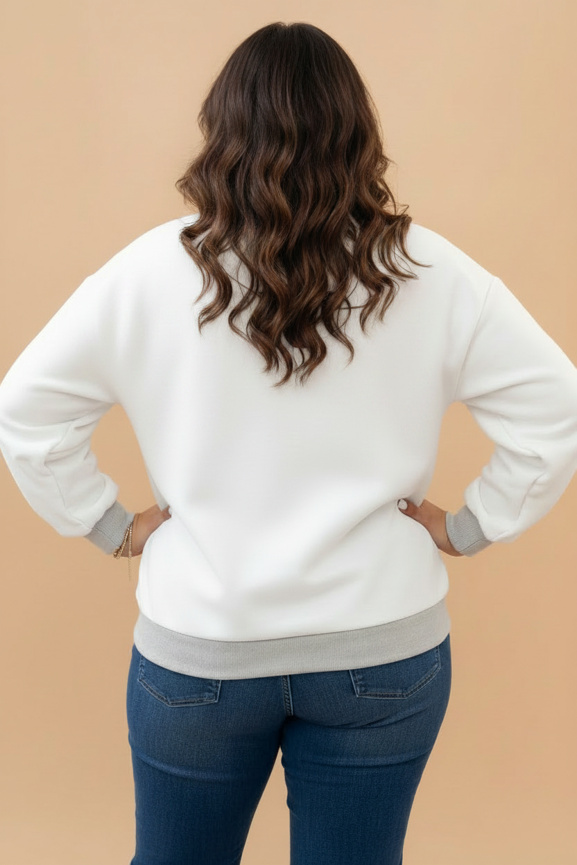 The Gemma GAMEDAY/FOOTBALL Reversible Sweatshirt