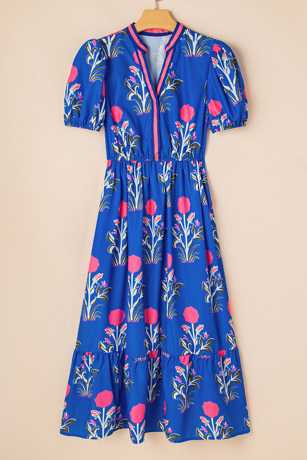 The Brielle Floral Puff Sleeve Dress