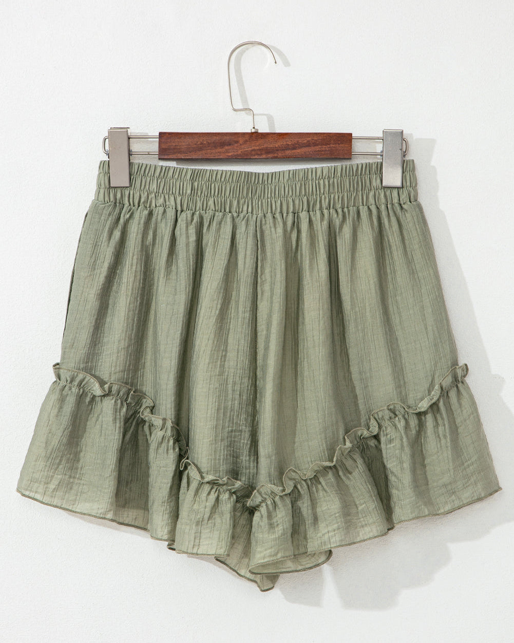 The Dahlia Tie Waist Ruffle  Shorts