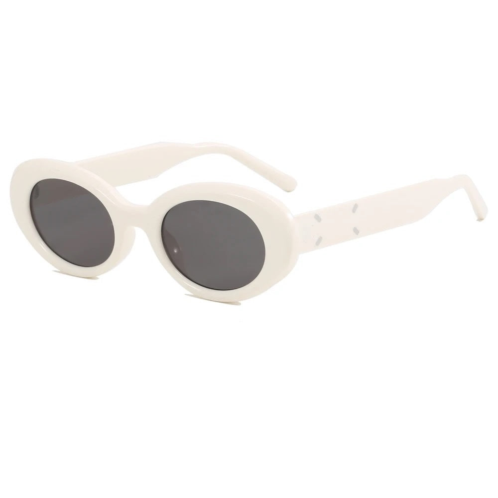 The Becky Oval Cat Eye Retro Sunglasses
