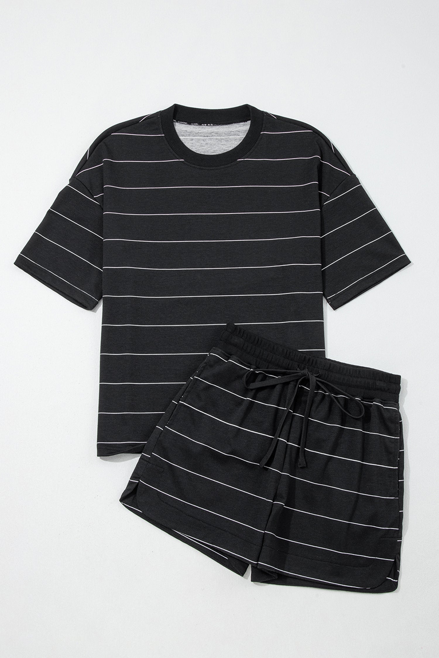 The Teagan Stripe Lounge Set