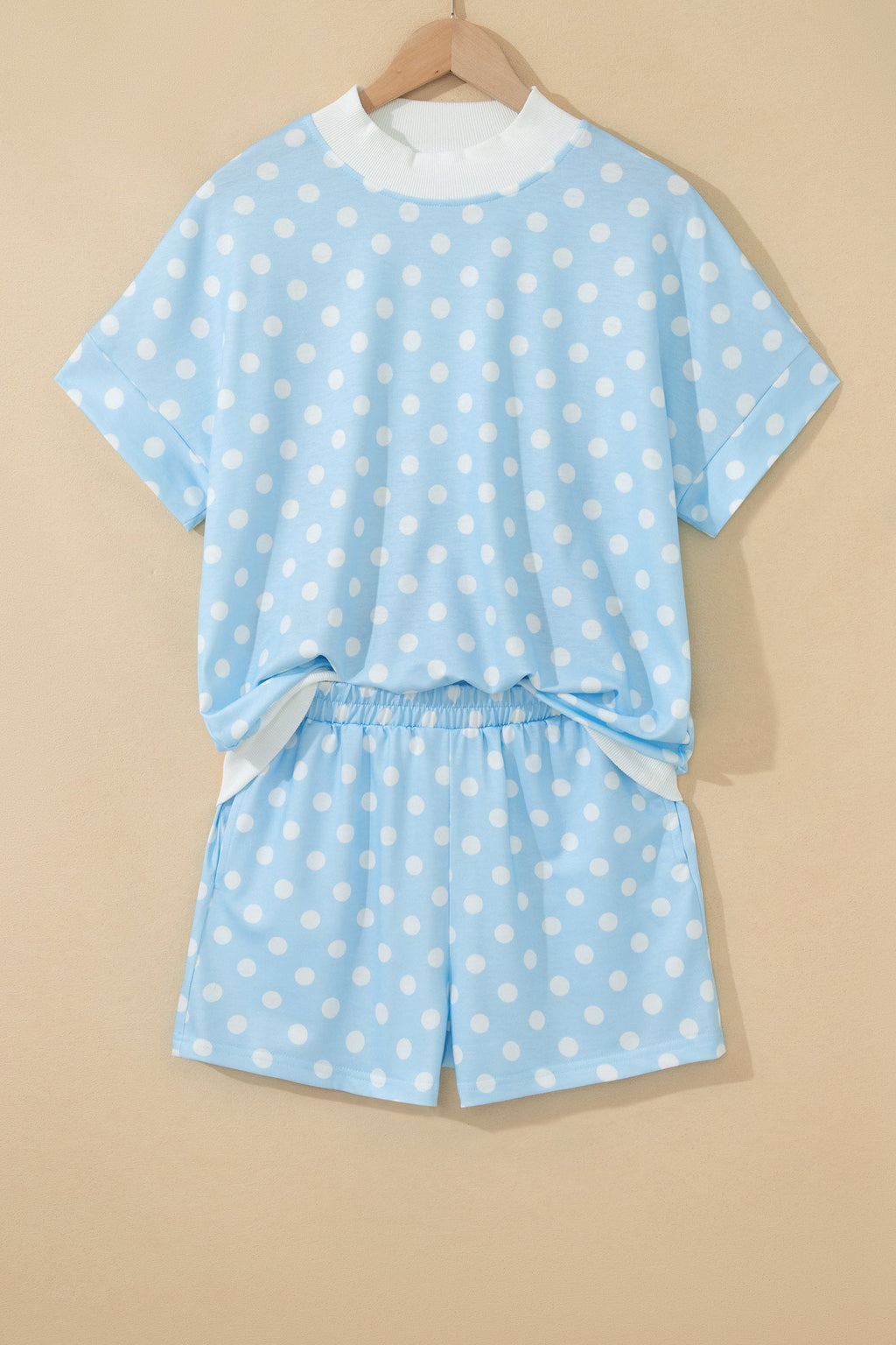 The Monroe Polka Dot Shorts Set