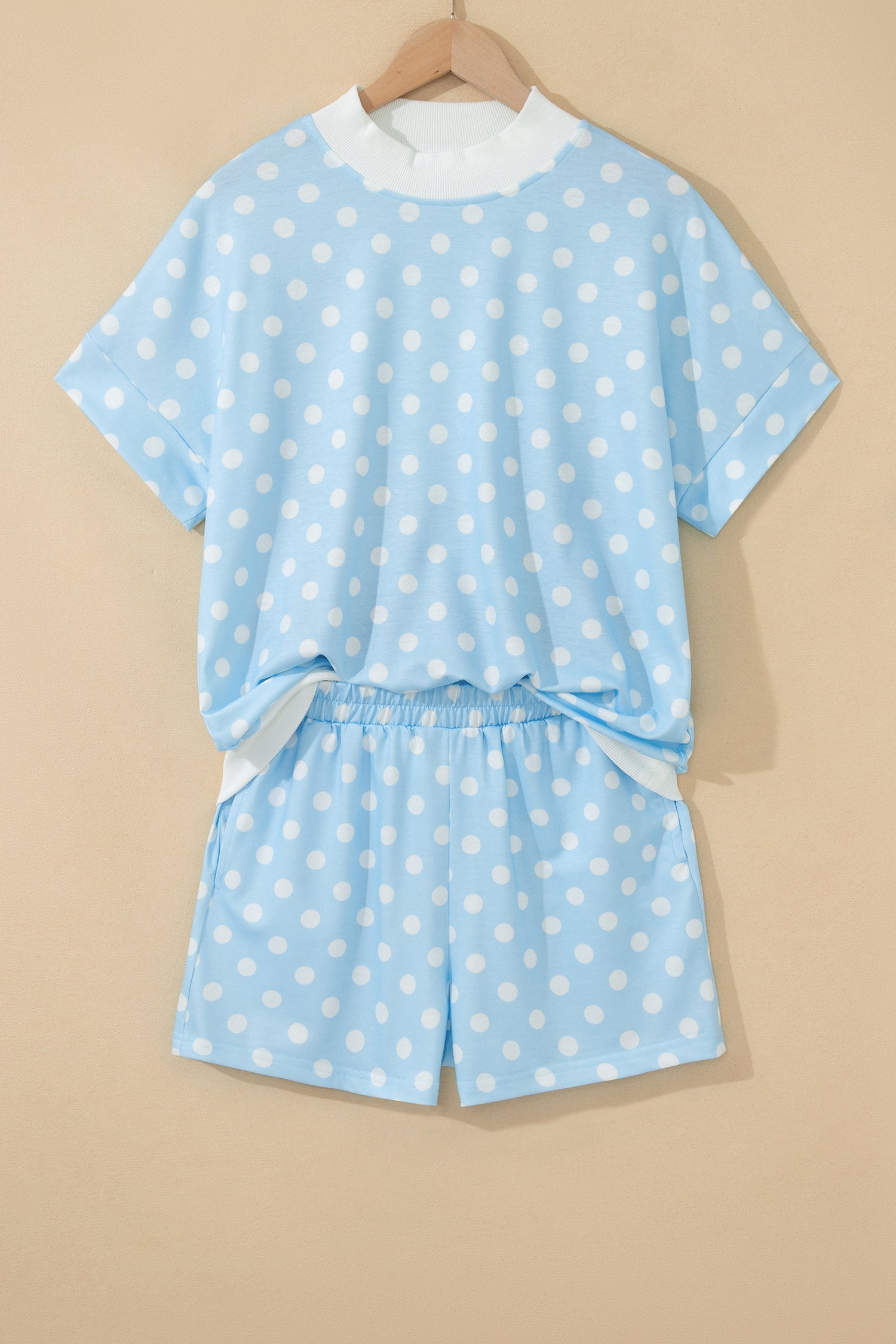 The Monroe Polka Dot Shorts Set