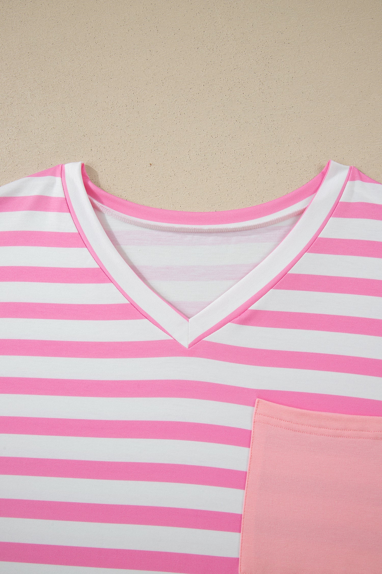 The Lily James Stripe Pocket Tee