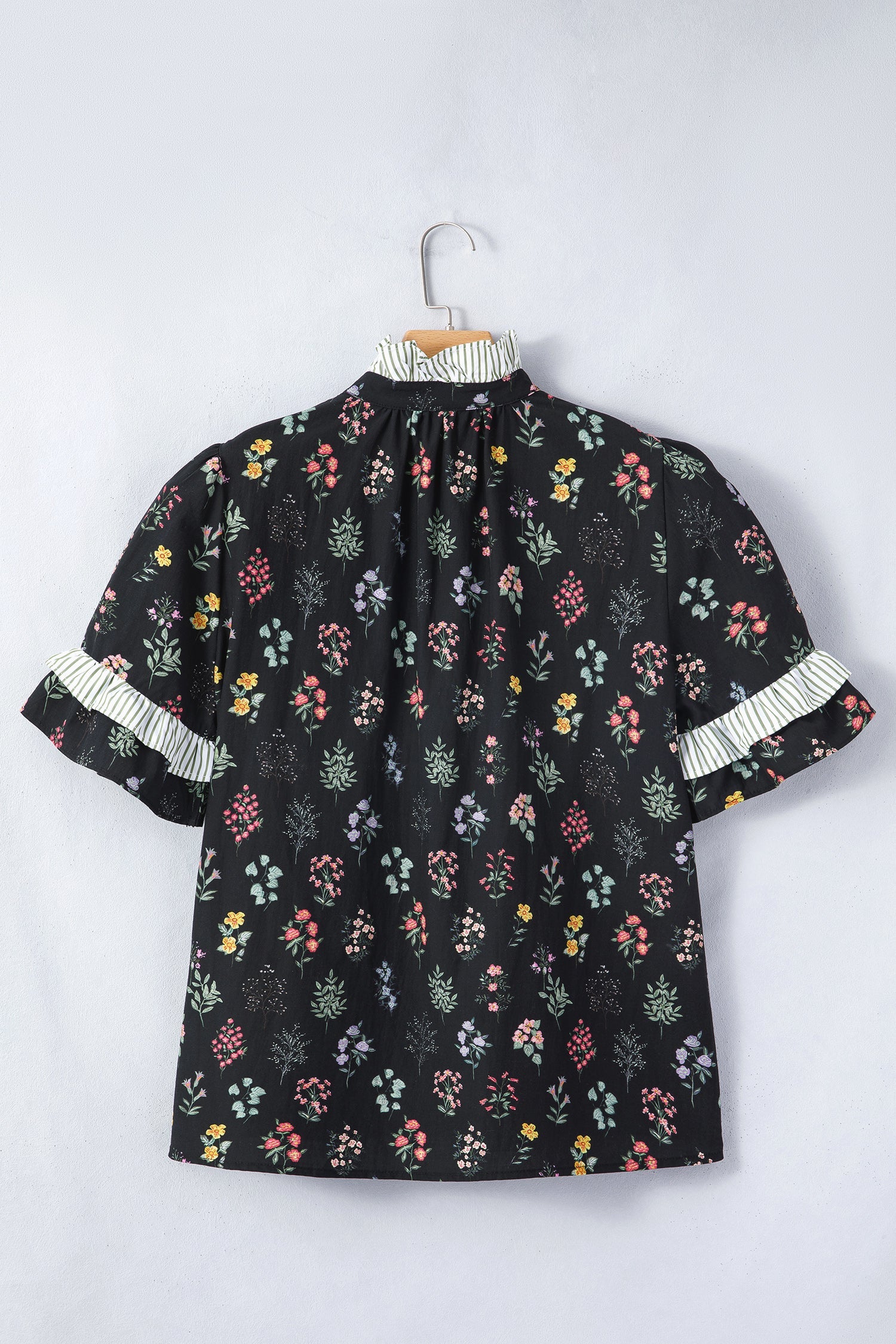 The Gemma Floral Ruffle Shirt