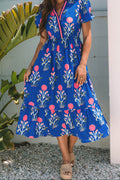 The Brielle Floral Puff Sleeve Dress