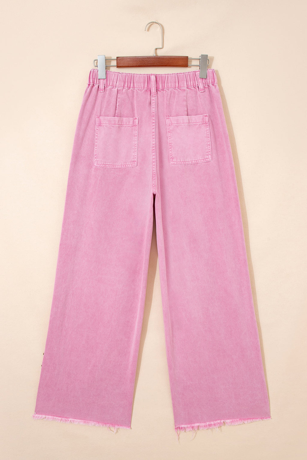 The Blakely Studded Wide Leg Jeans