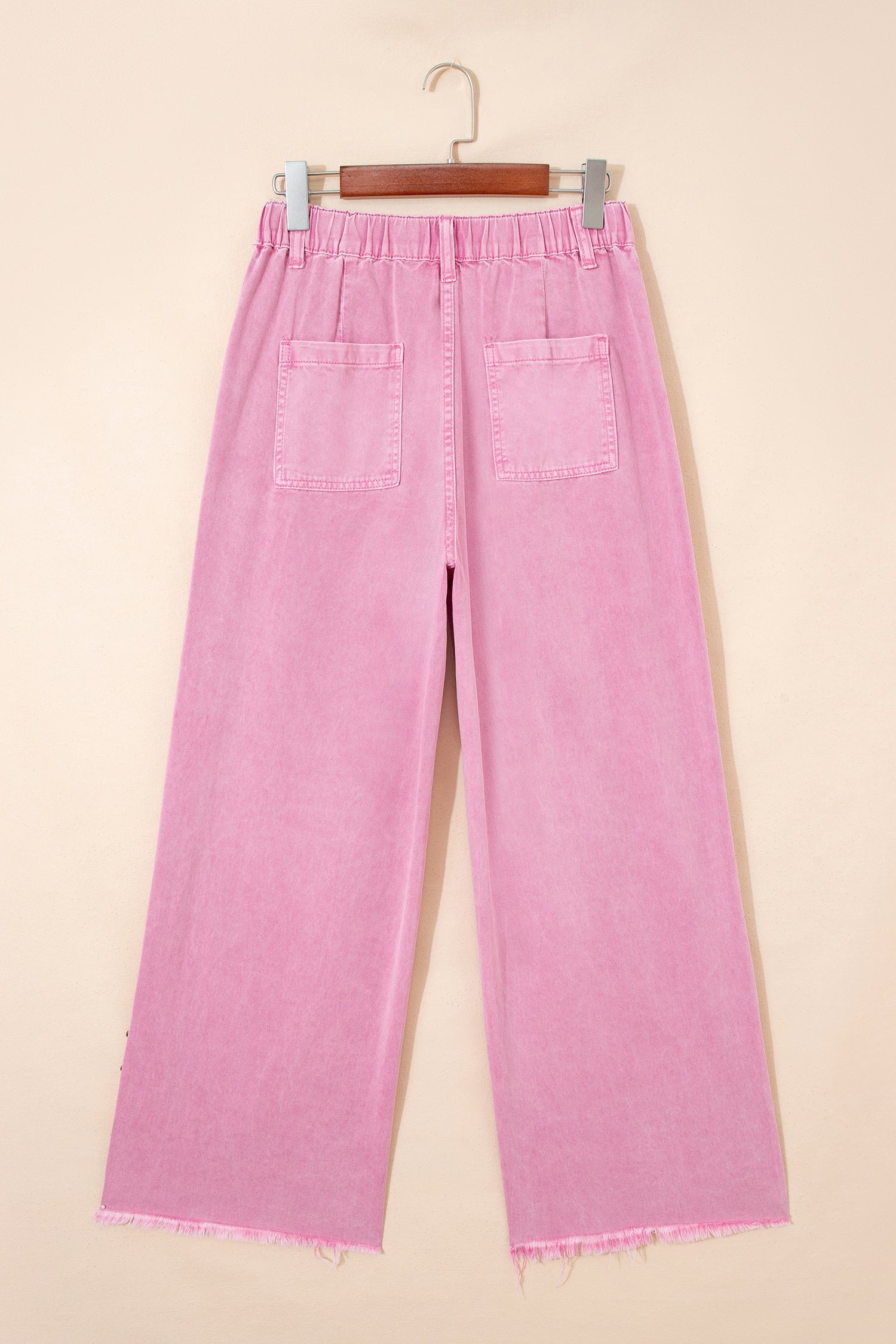 The Blakely Studded Wide Leg Jeans