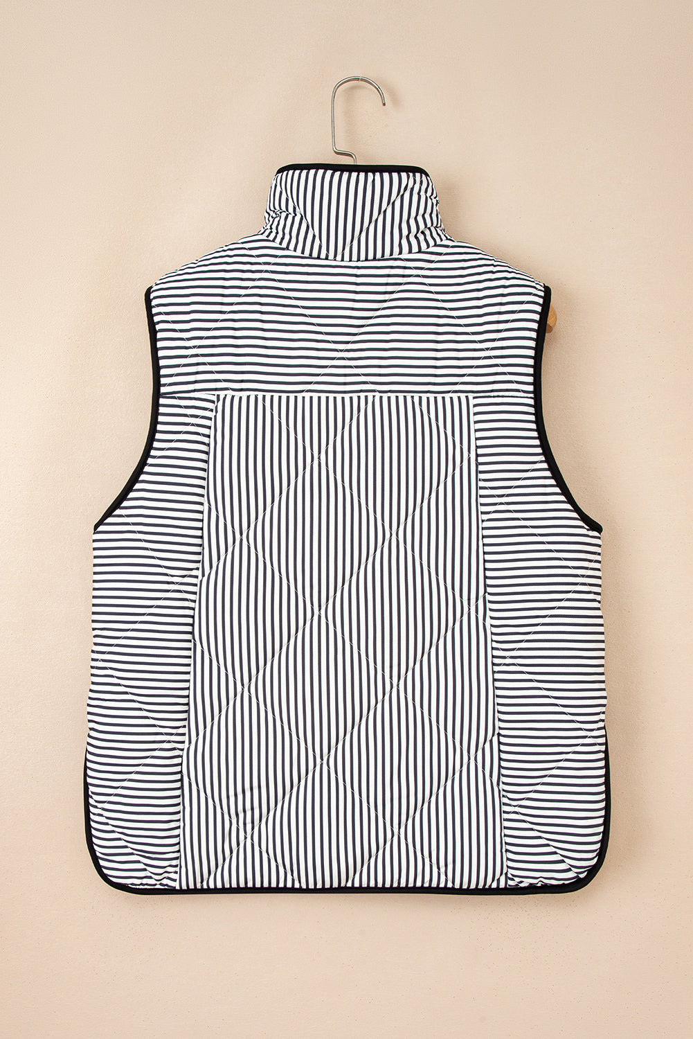 The Lennon Stripe Collared Vest