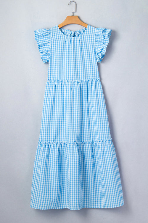 The Adaline Gingham Maxi Dress