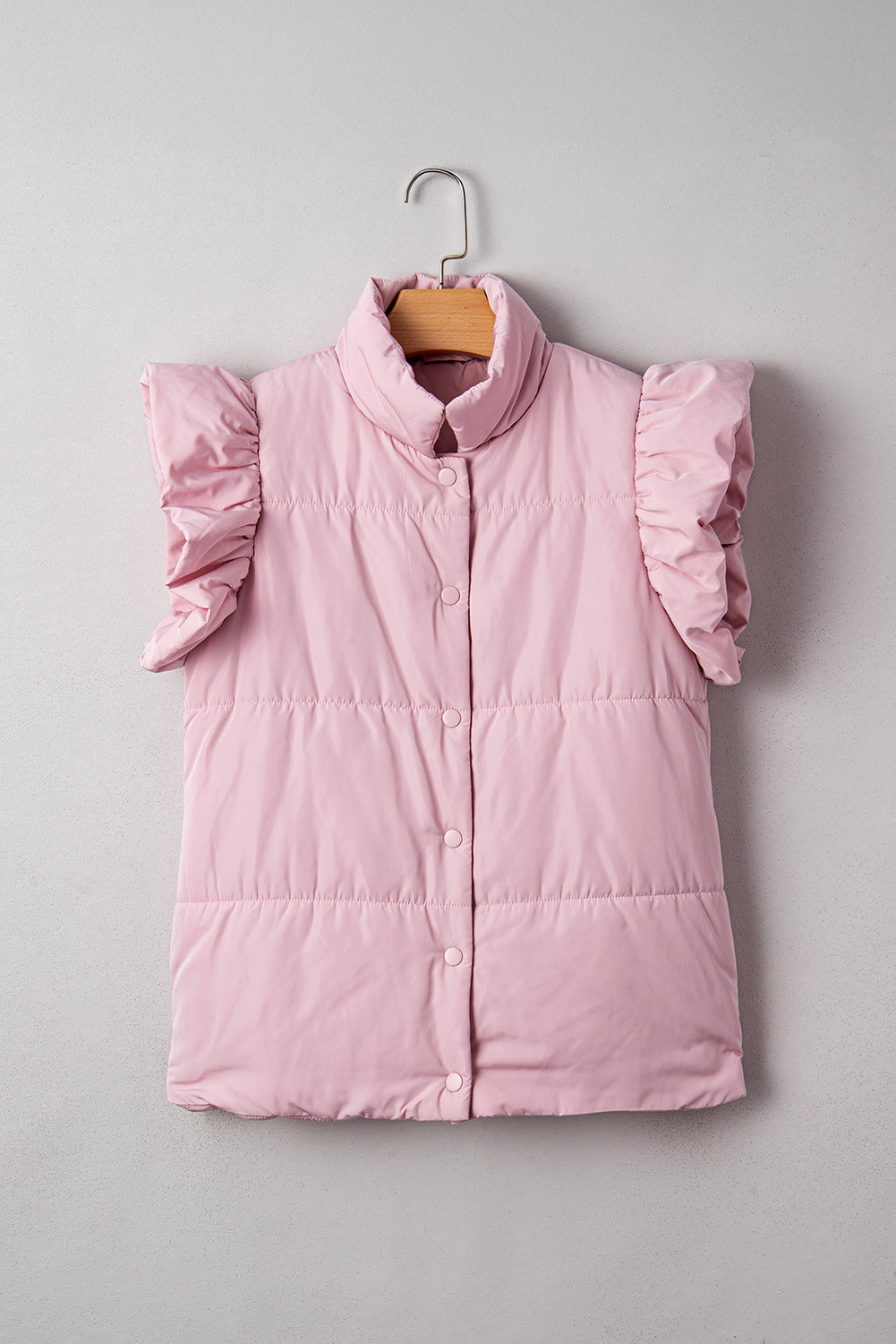 The Harper Flutter Sleeve Puffer Vest