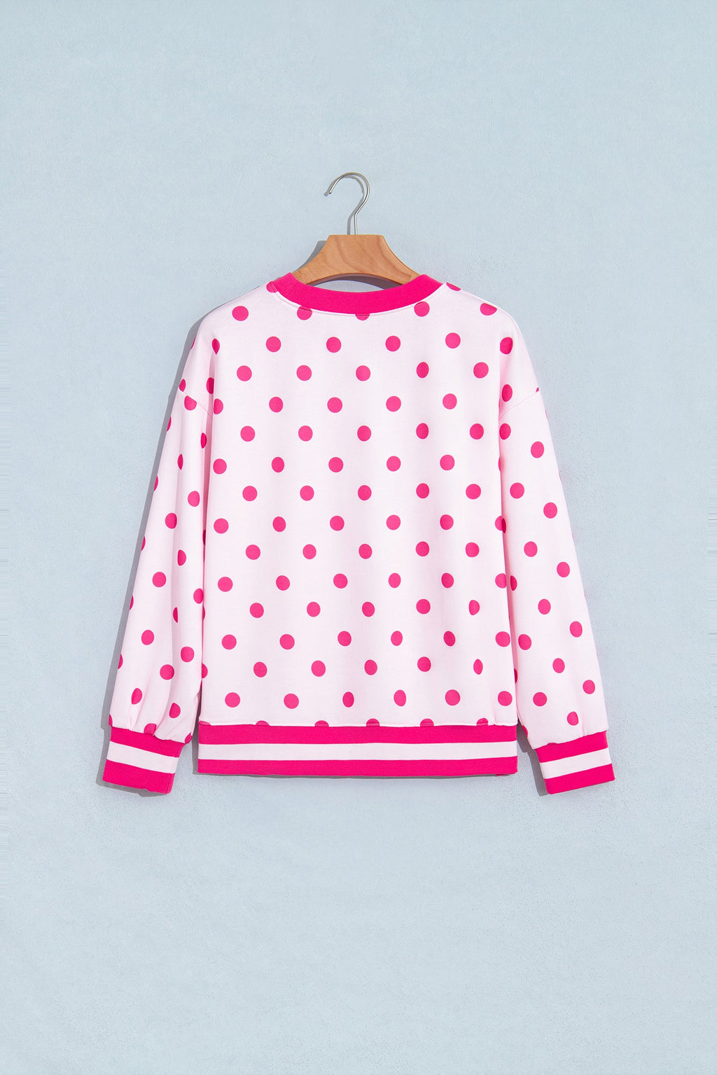 The Olivia Rose Polka Dot Sweatshirt