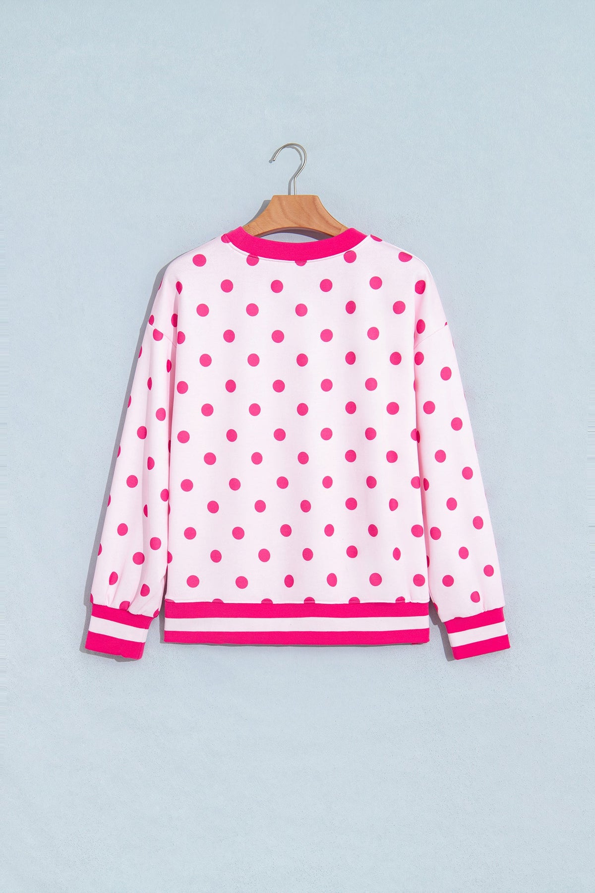 The Olivia Rose Polka Dot Sweatshirt