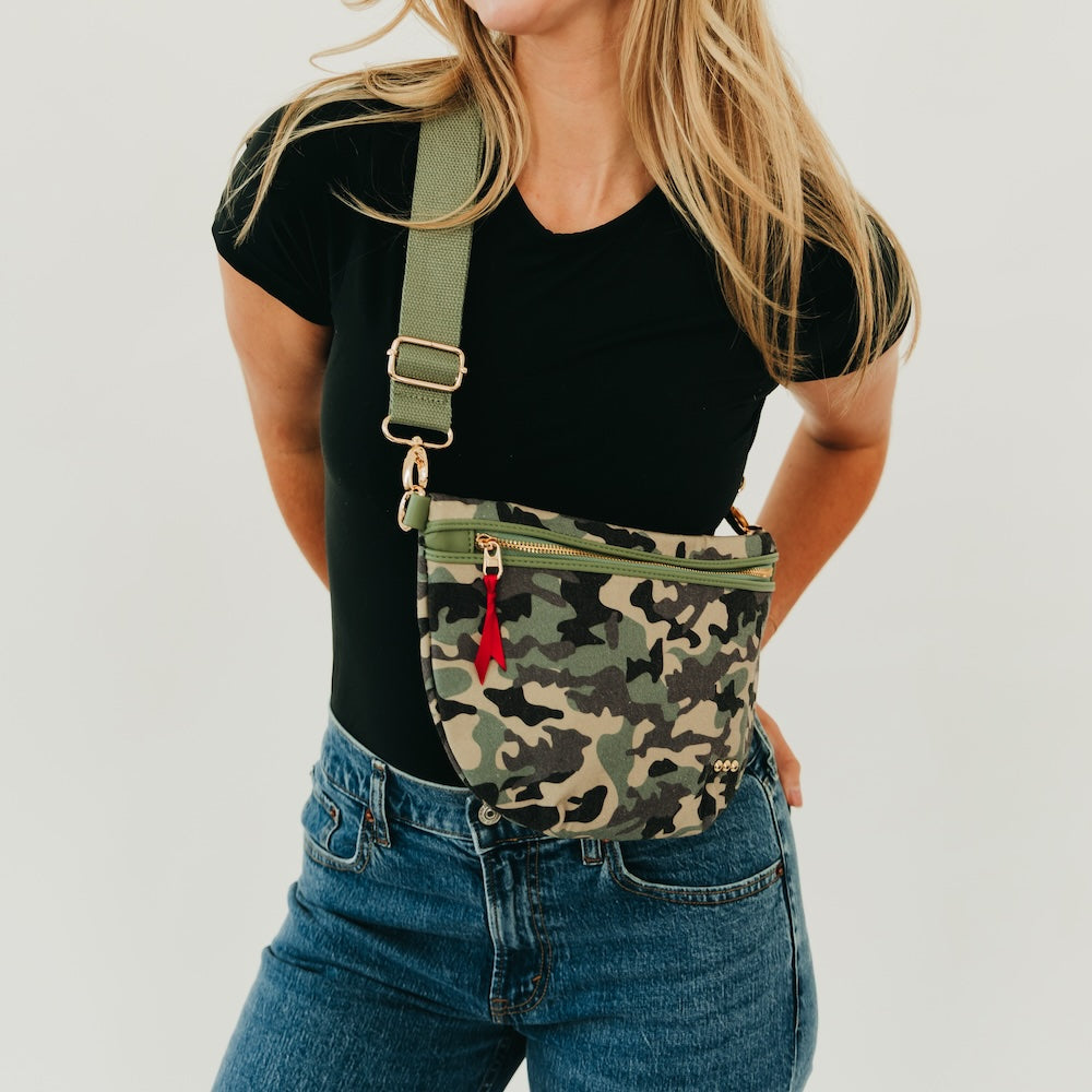 The Callahan Canvas Printed Bum Bag