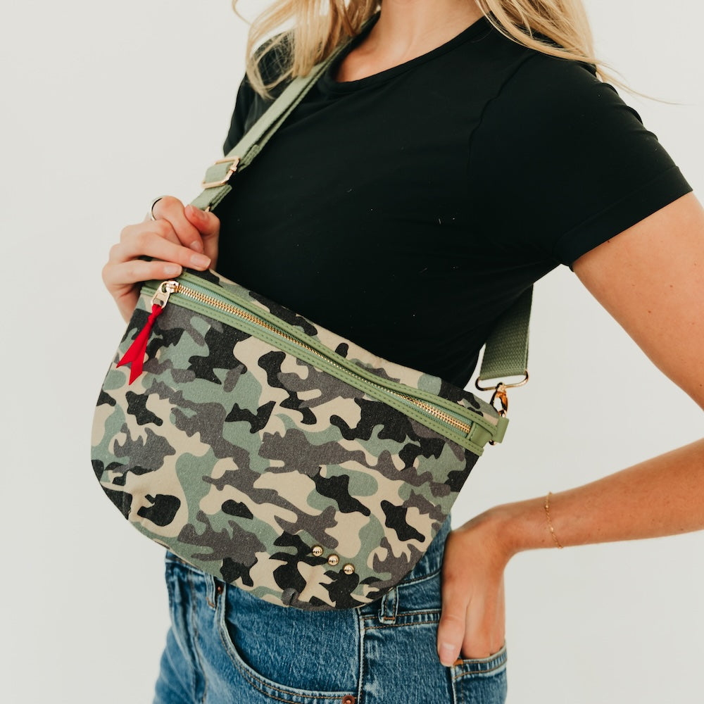 The Callahan Canvas Printed Bum Bag