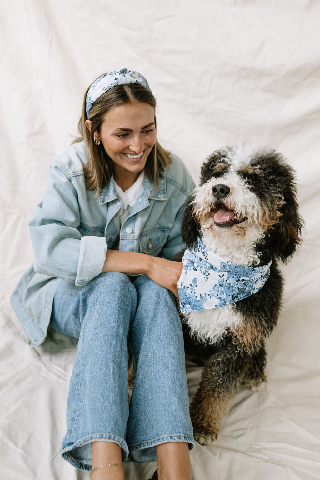 The Cape Cod Floral Knotted Headband