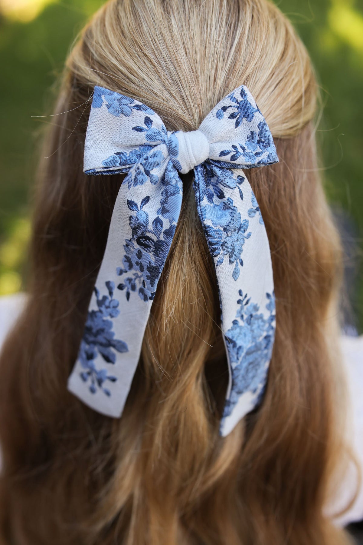 The Cape Cod Floral Lady Hair Bow