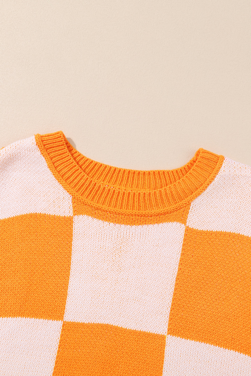 The Collins Checker Sweater