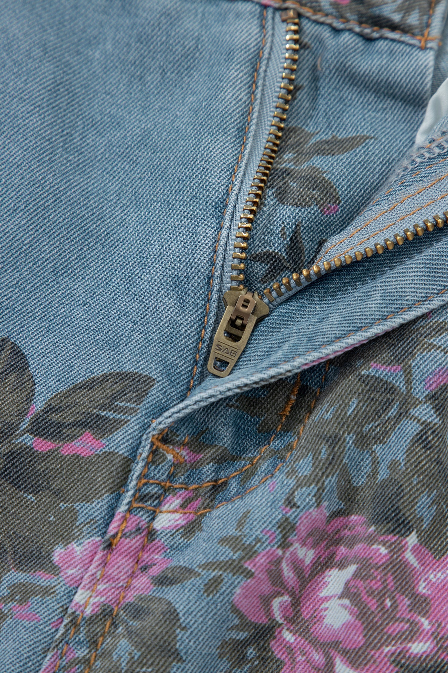 The Kate Rose Floral Denim Jeans