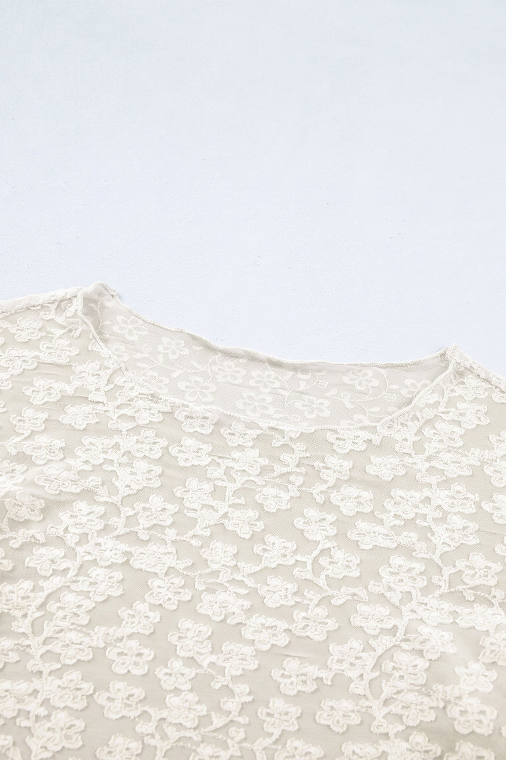 The Elodie Floral Textured Top