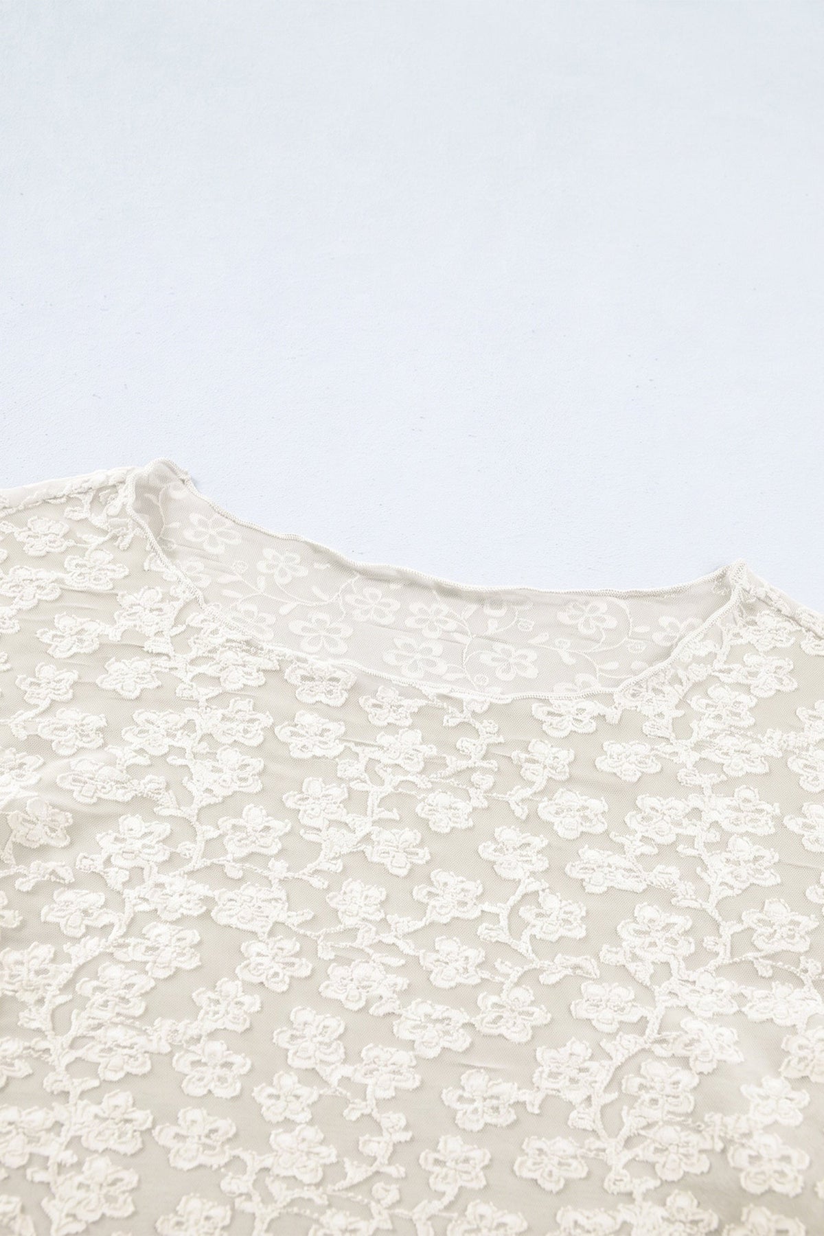 The Elodie Floral Textured Top