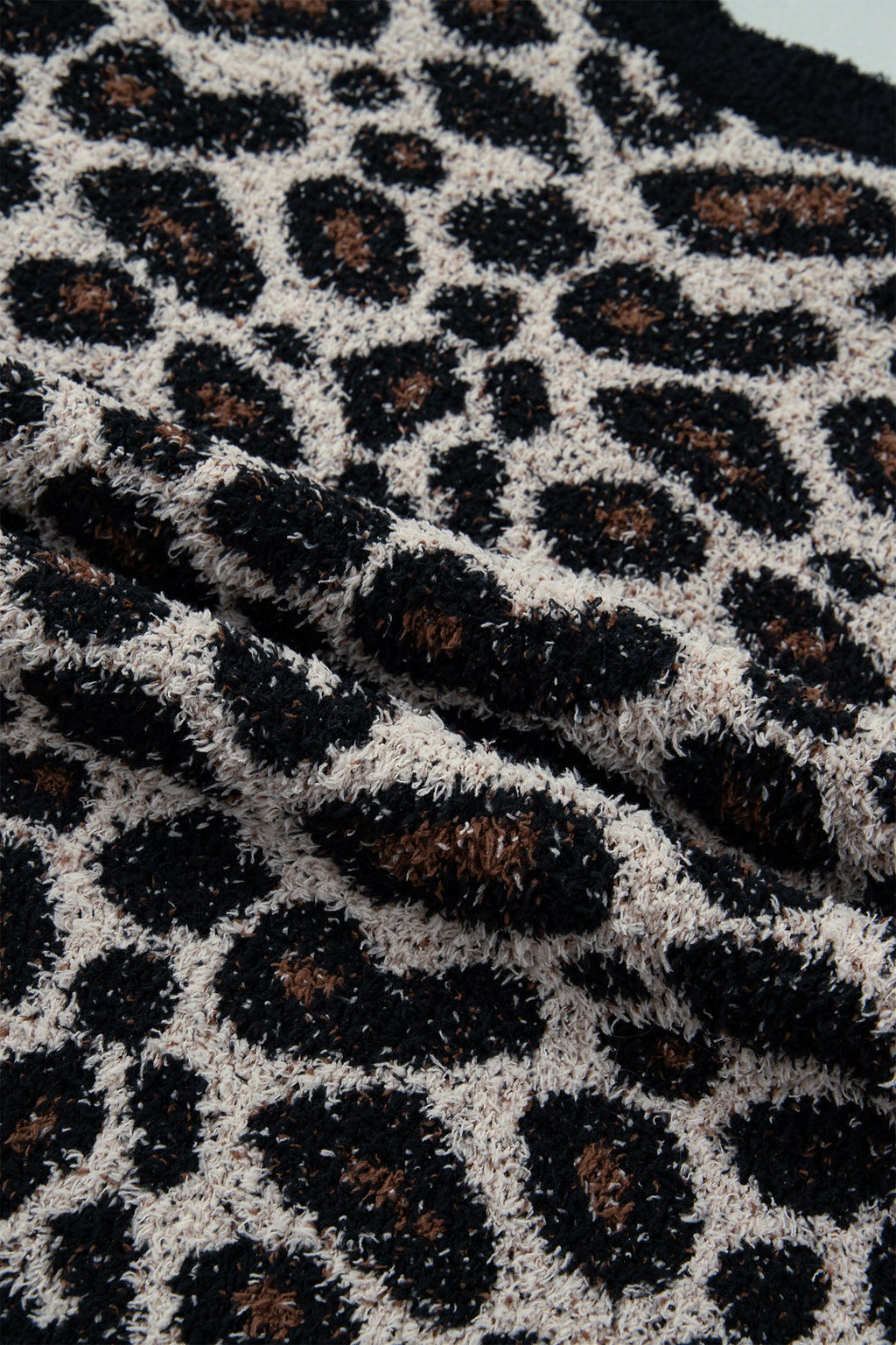 The Lily James Leopard Star Sweater