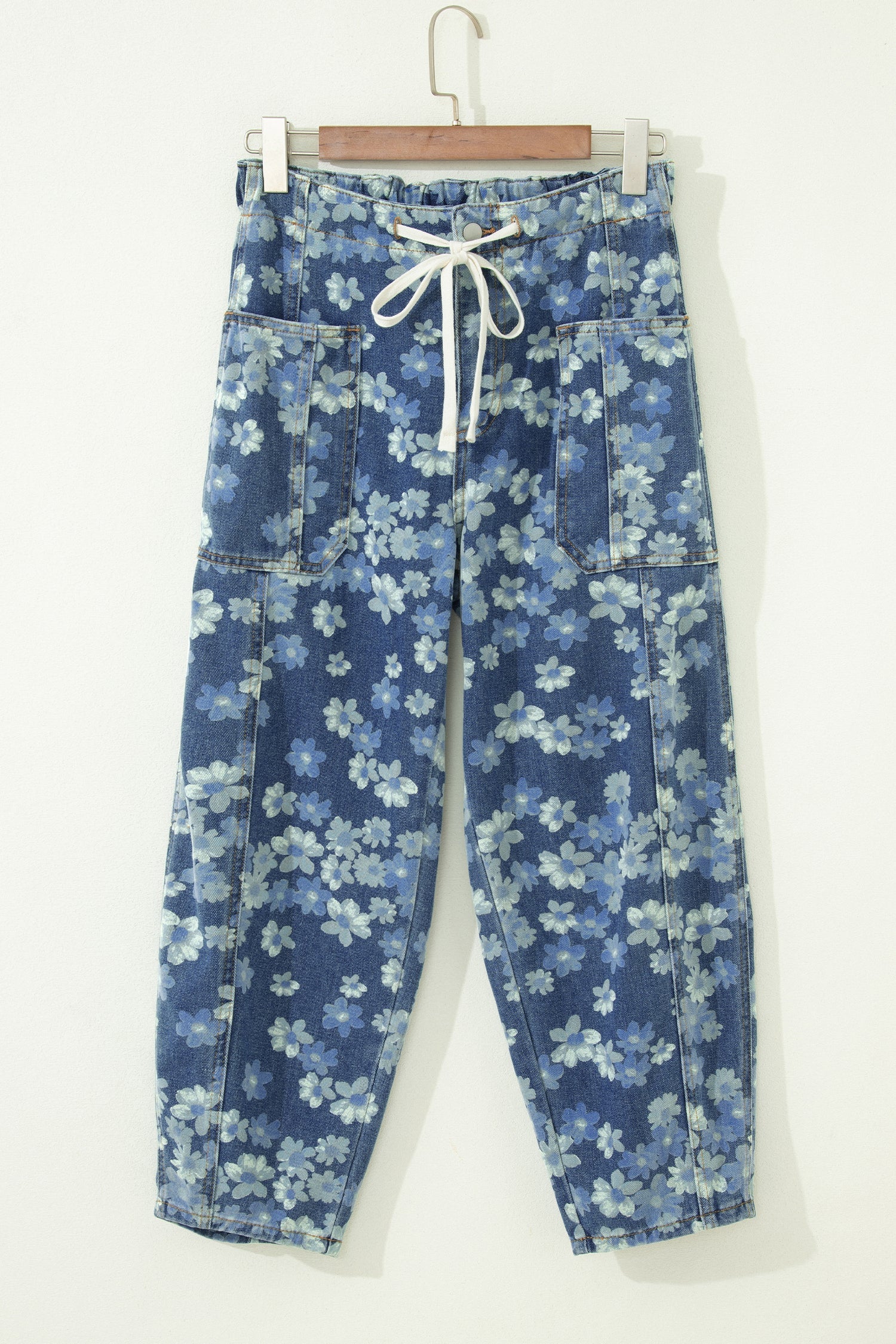 The Eloise Floral Denim Jeans