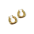 Chunky Geometric Hoops - WATERPROOF