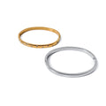 Crystal Hinged Bangle Bracelet - WATERPROOF
