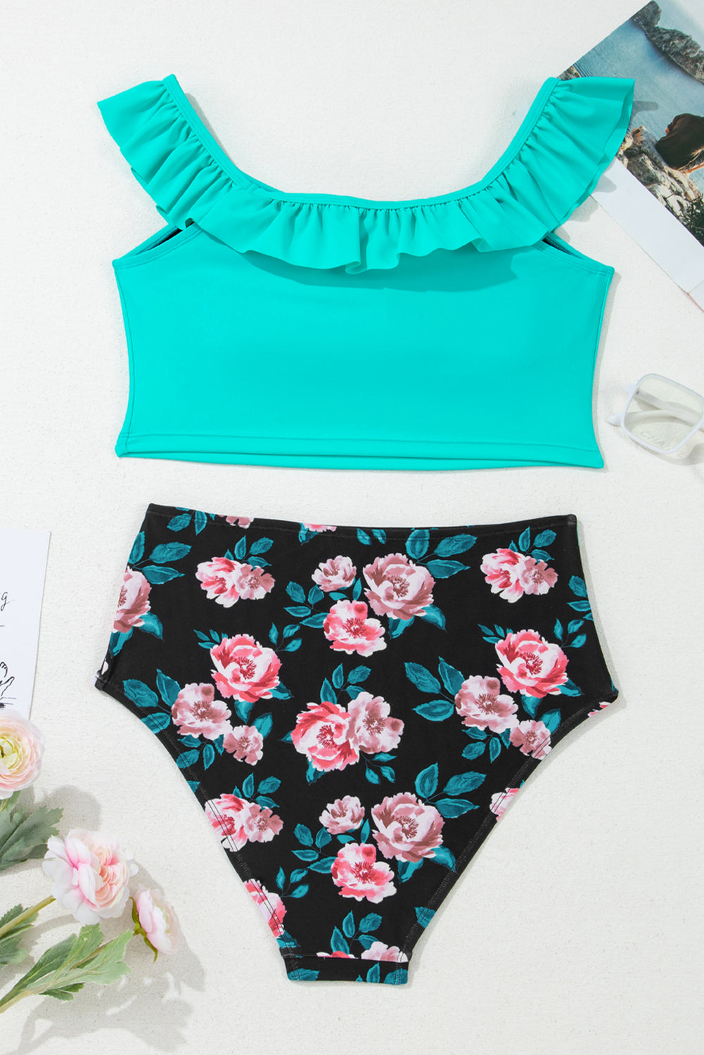 The Kate Rose Floral Bikini Set