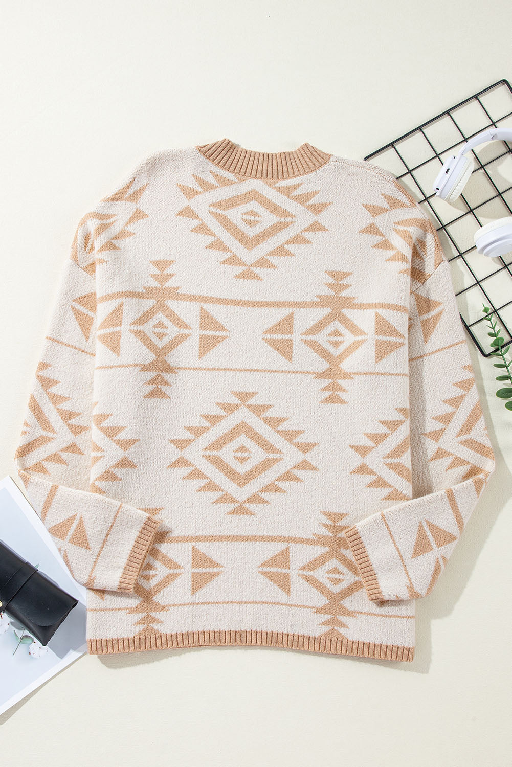 The Winnie Western Aztec Sweater