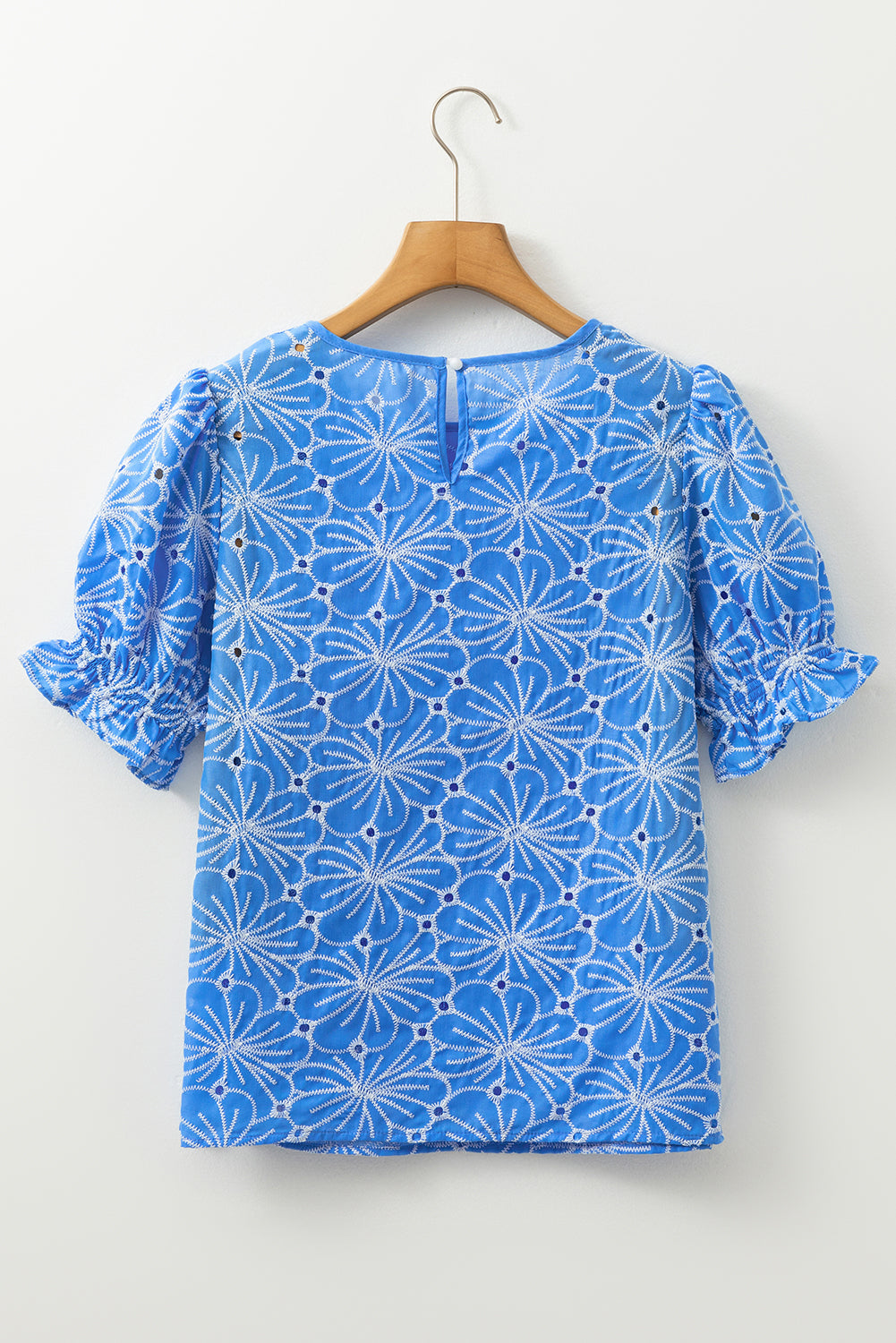 The Ava Embroidered Eyelet Blouse