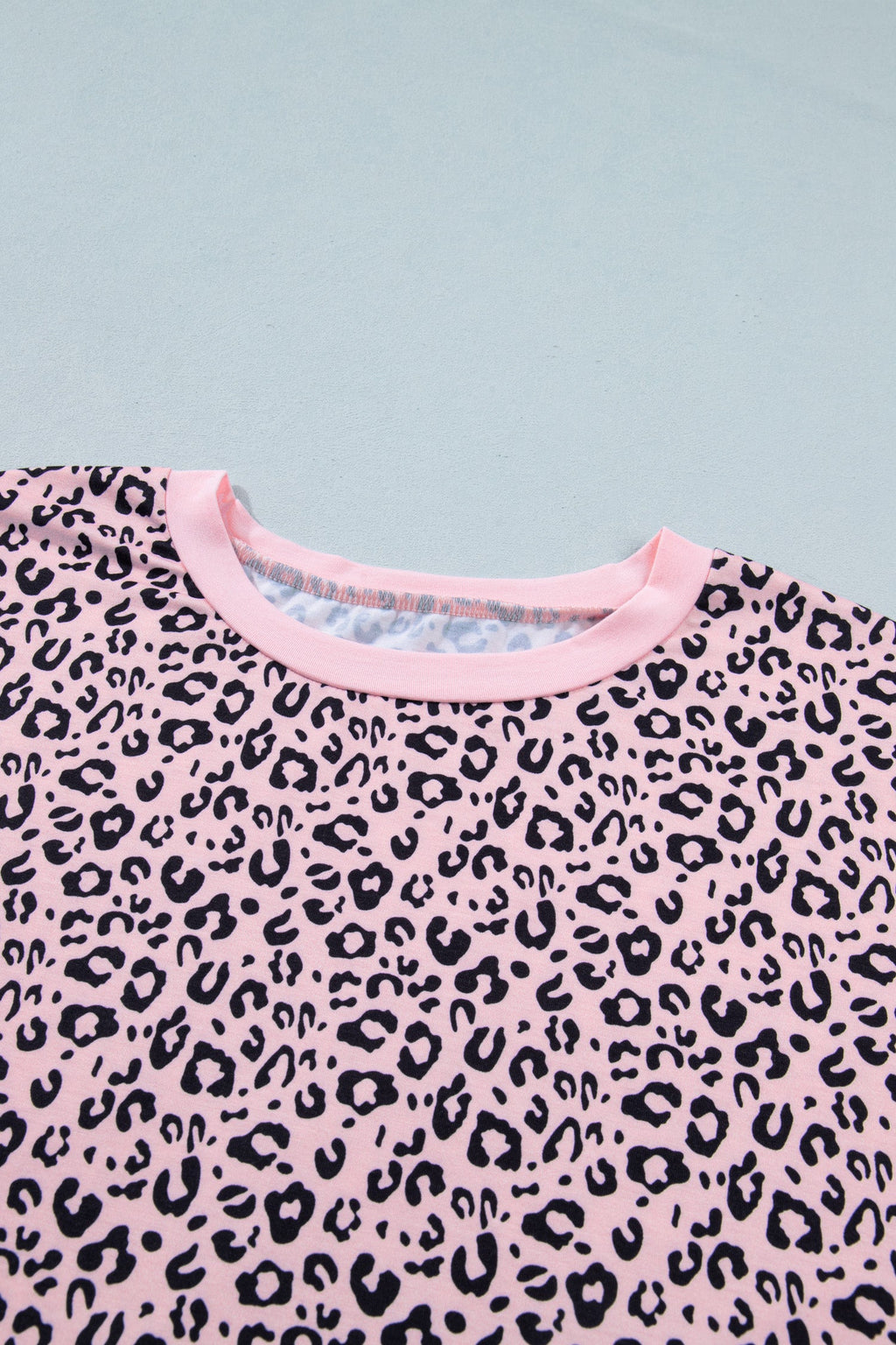 The Lena Leopard Stripe Tee