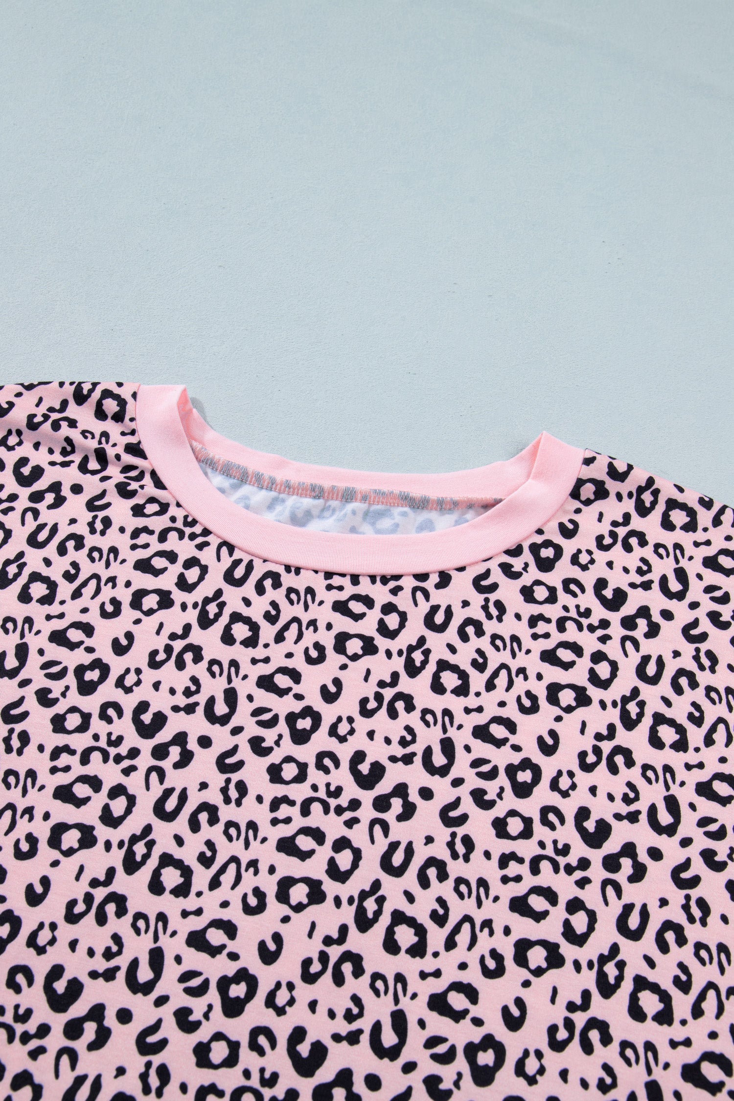 The Lena Leopard Stripe Tee