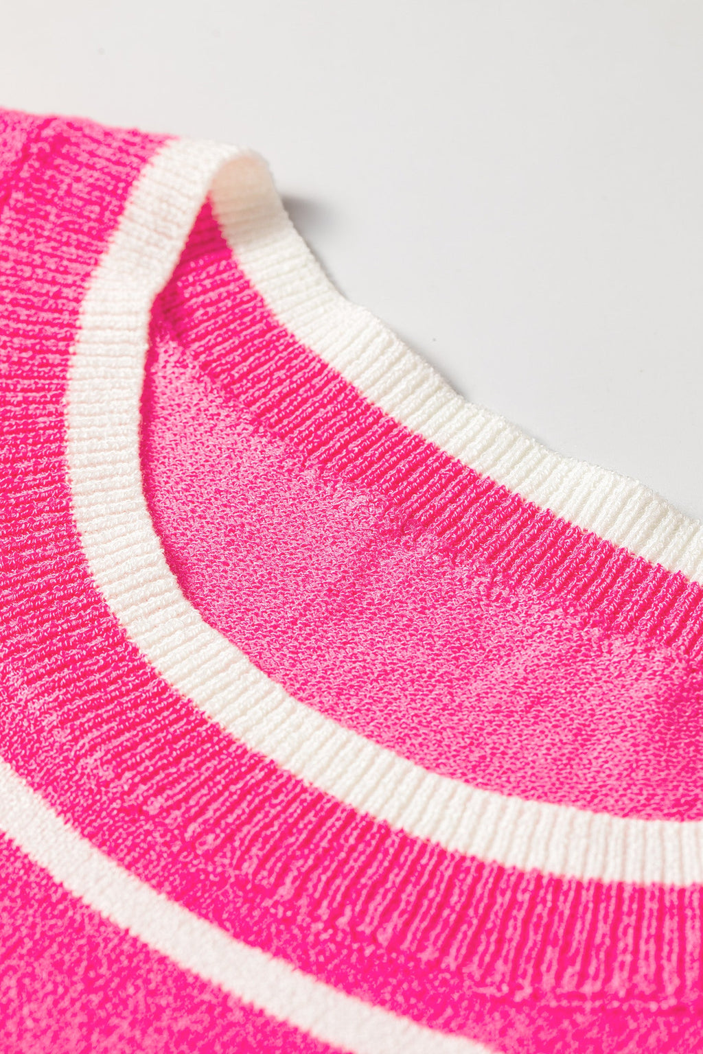 The Daisy Stripe Ruffle Knit Sweater
