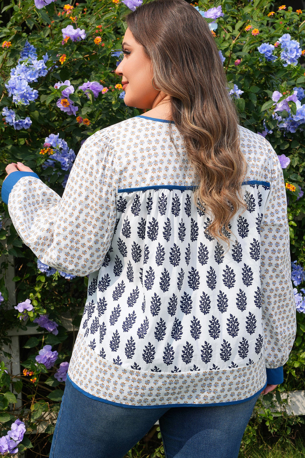 The Boho Baylee Floral Blouse