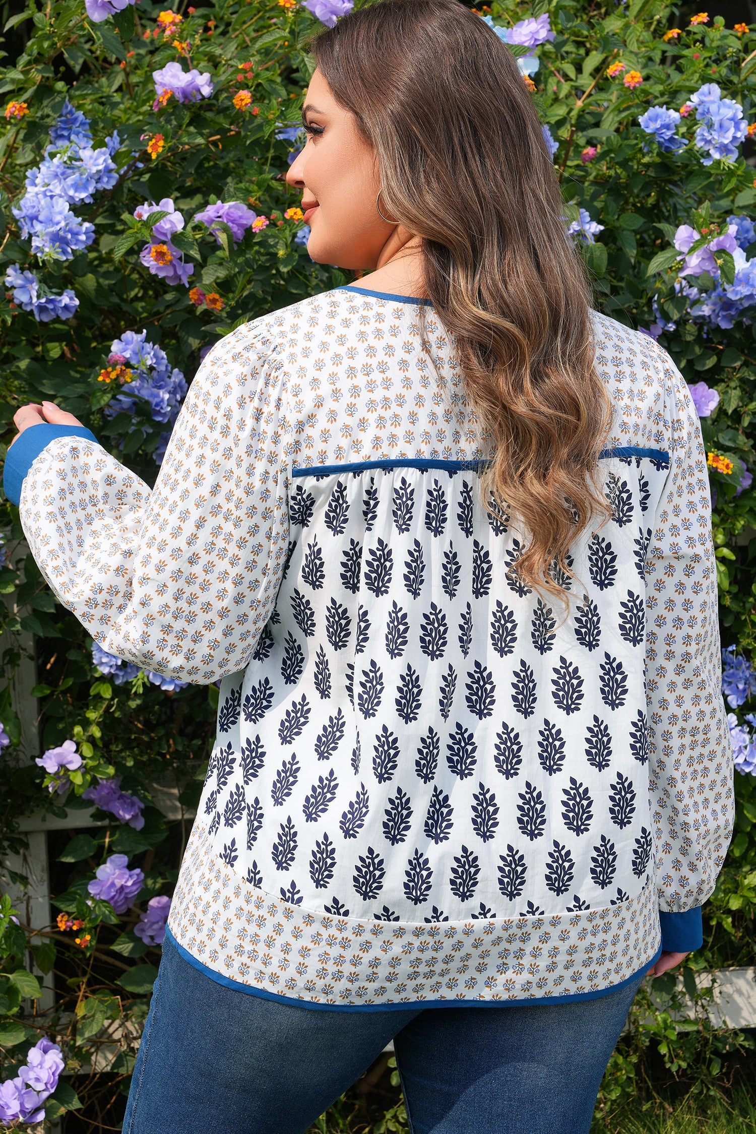 The Boho Baylee Floral Blouse