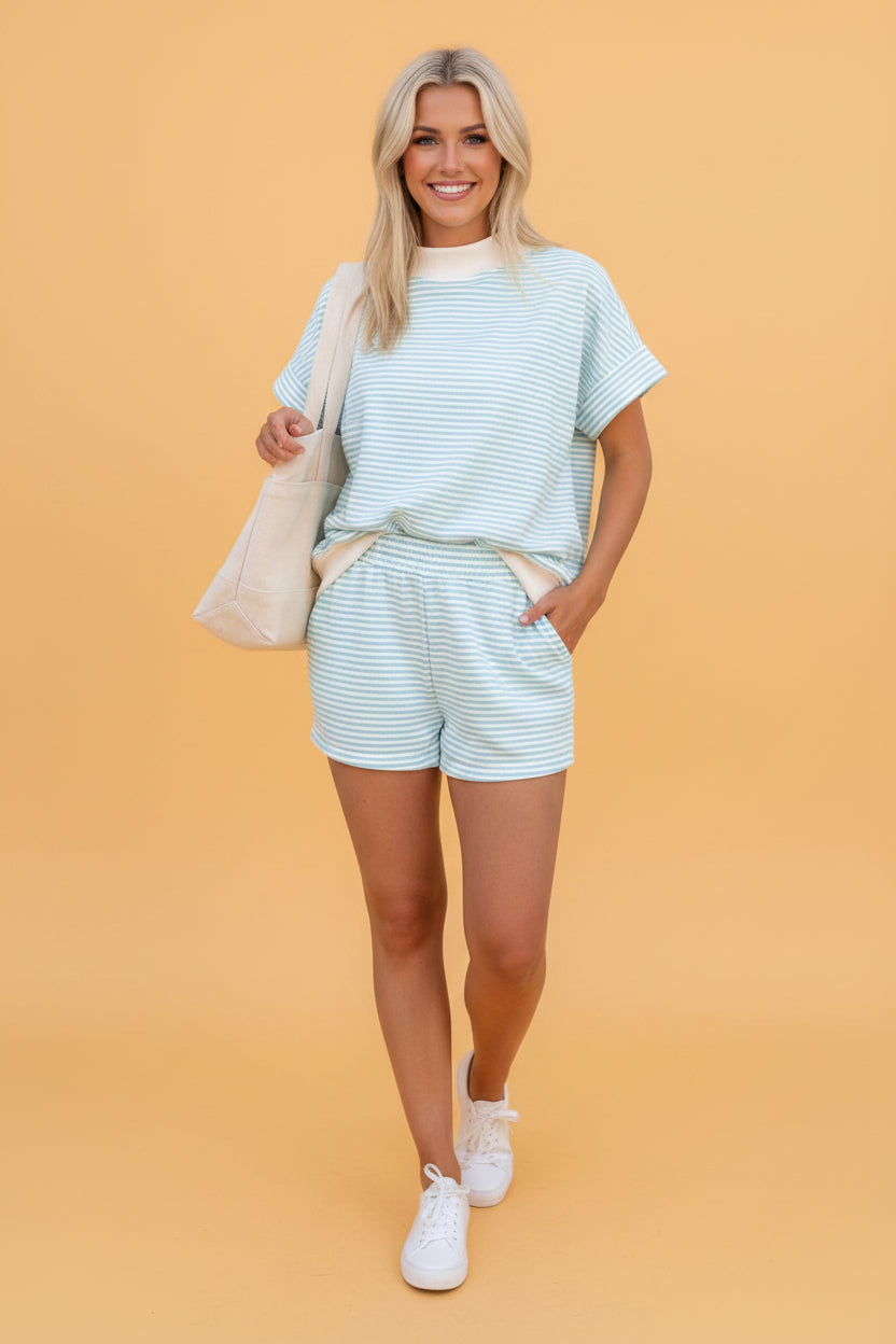 The Stella Stripe Lounge Set
