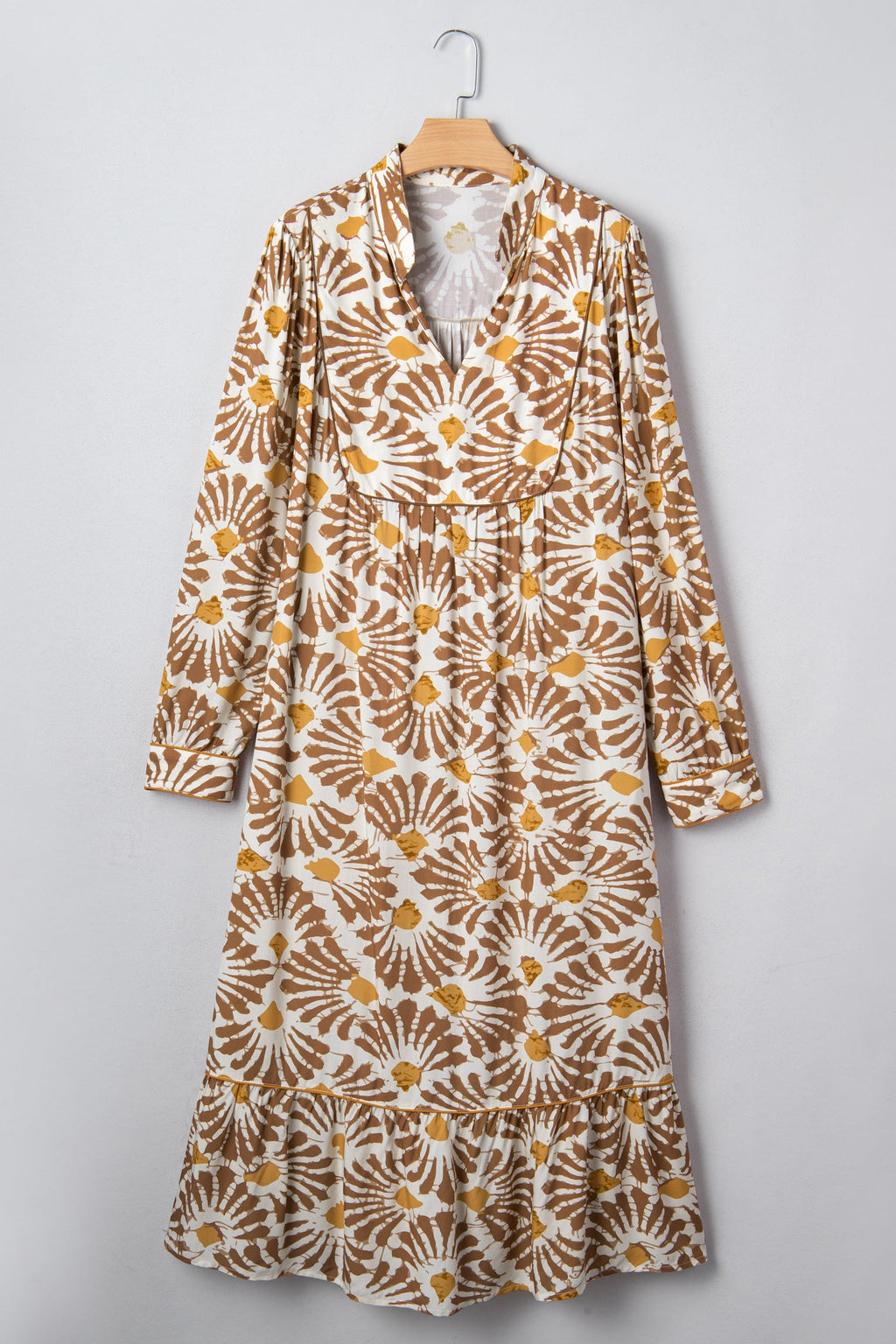 The Hazel Abstract Maxi Dress