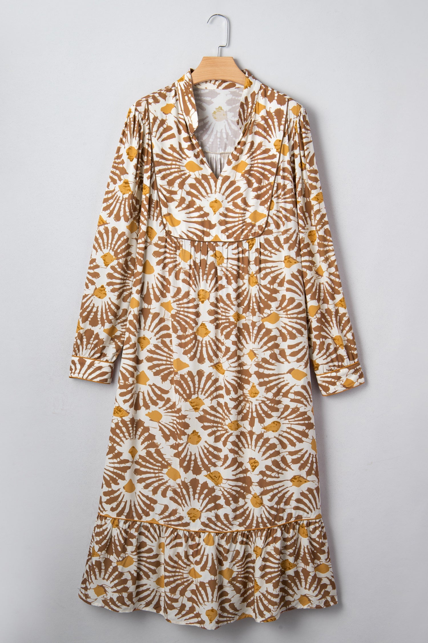 The Hazel Abstract Maxi Dress