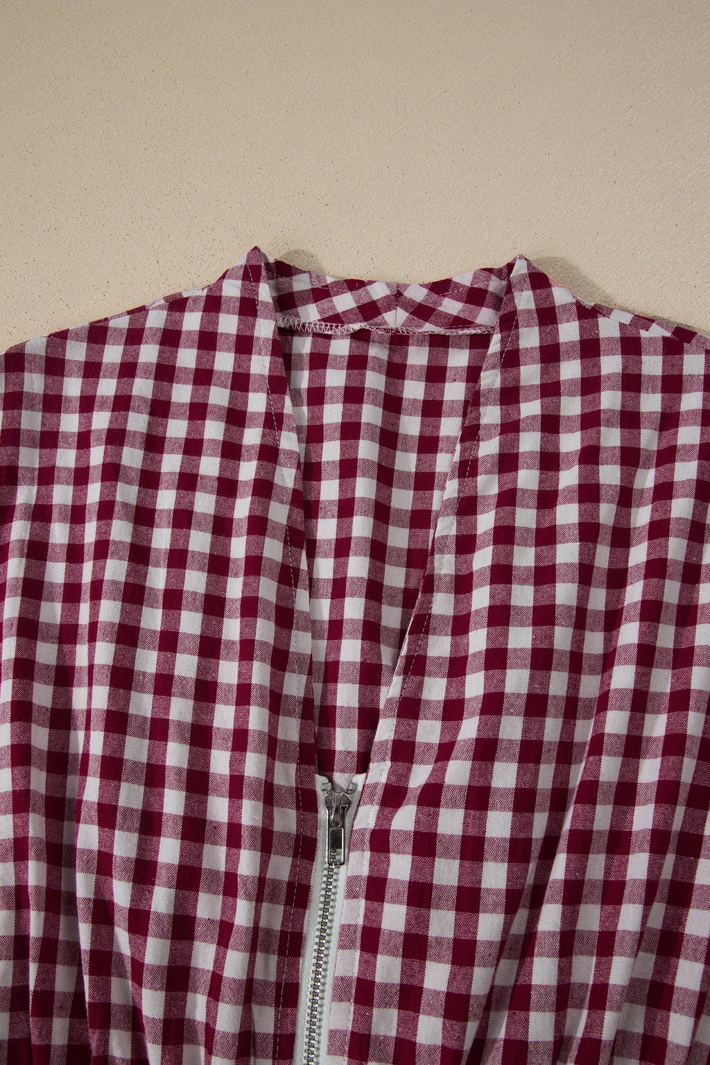 The Lily Jane Gingham Plaid Zip Dress