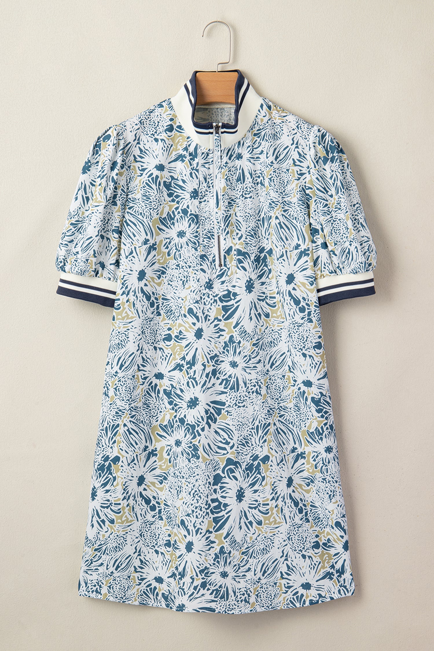 The Madelynn Floral Stripe Dress
